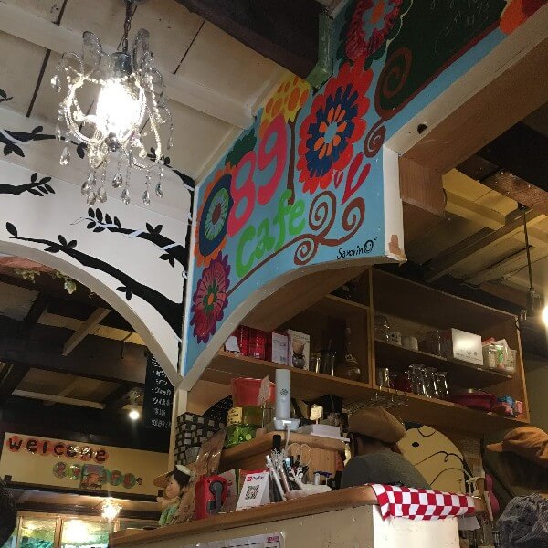 89cafe｜入店待ちの間に座っていた場所